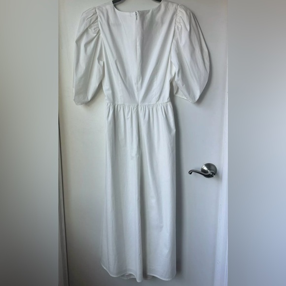 Wayf Peggy Twist Cut Out Midi-Dress Size M NWT - Picture 5 of 6